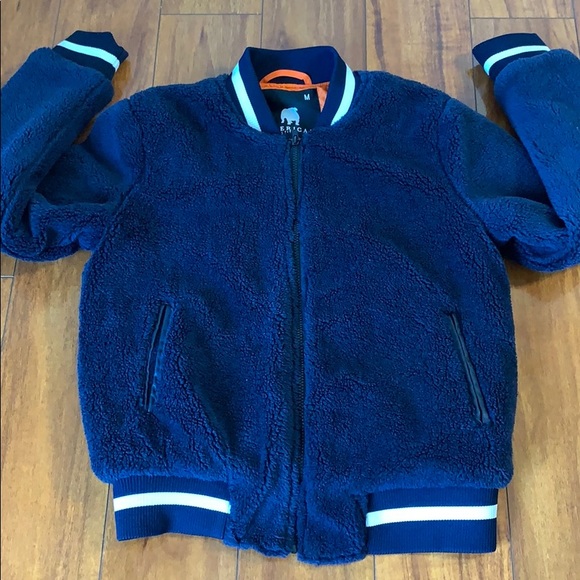 American Stitch teddy coat/ Medium - Picture 2 of 3